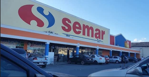 Fachada do Supermercado Semar em Caraguatatuba